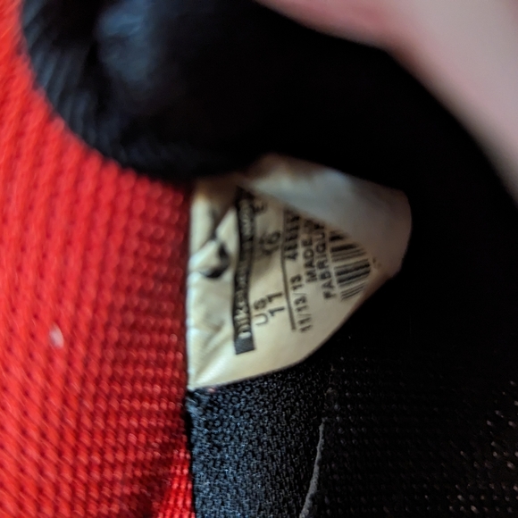 Nike Air force one low Red Pasley size 11 - Picture 10 of 12